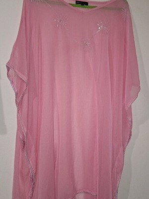 Pink shirts new, size M/L, length 90cm