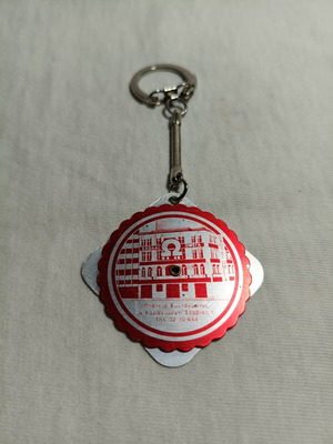 Omega Schools vintage promotional keychain calendar 1973-2000 used