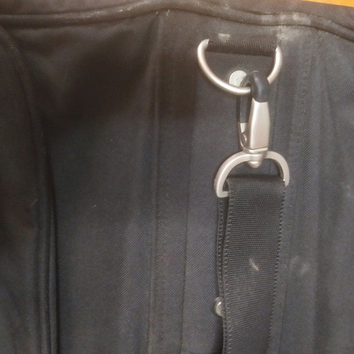 Roncato suit bag new, ergonomic, black color