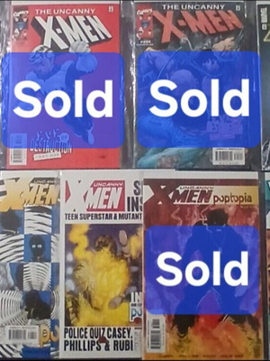 Uncanny X-men #395, 396, 397