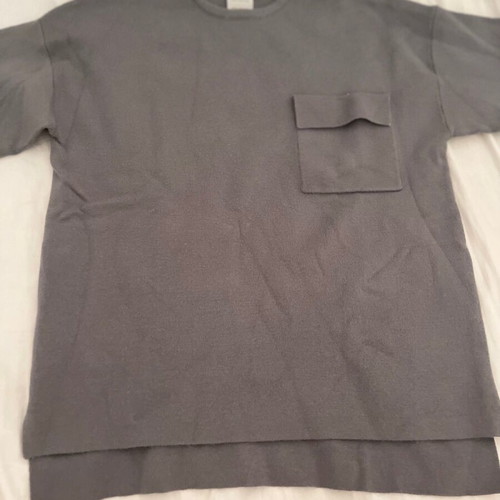 Zara gray pullover with pocket like new, size S