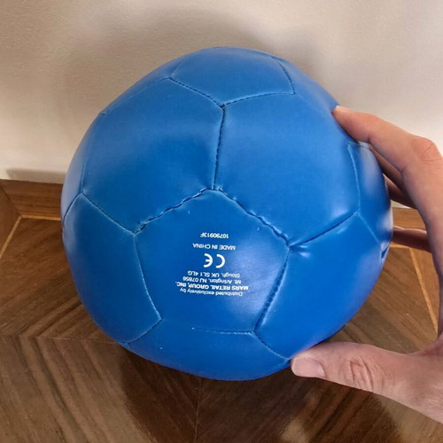 Collectible M&M's pillow ball like new, blue