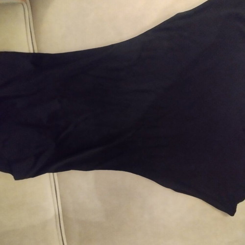 Bershka Black Lycra Sleeveless Bodysuit New XS