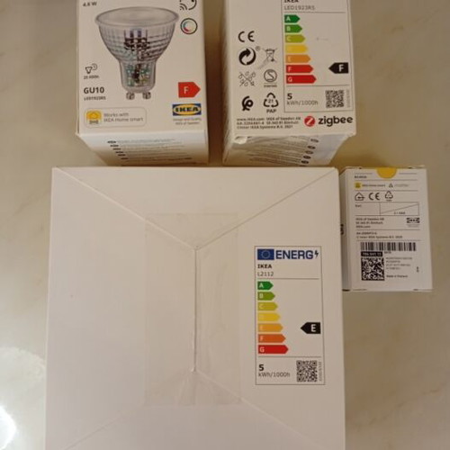 IKEA Smart Home Set with 2x TRÅDFRI GU10, ORMANÄS LED Strip 4m and Smart Button