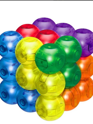 Μαγνητικός Κύβος Με Μαγνητικές Μπίλιες 6Χ6 εκατοστά καινούργιο