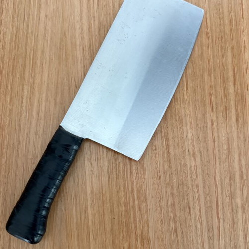 Chinese Vegetable Cleaver Shibazi Zuo used, solid sharp kitchen knife
