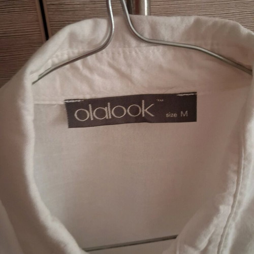 Ethnic white shirt like new, size M