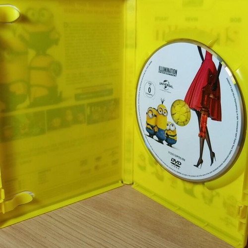 Minions DVD with English subtitles, like new