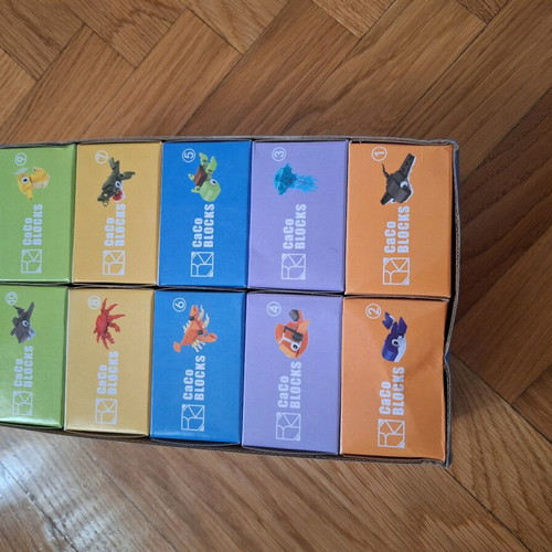 Building blocks sea animals set of 10 new