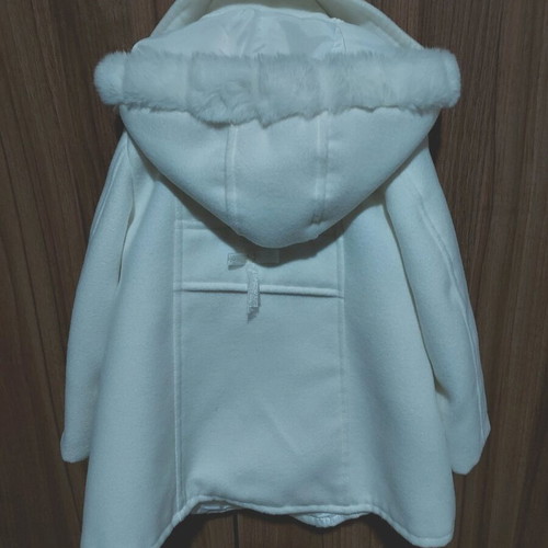 Coat for 3-year-old girl like new, beige