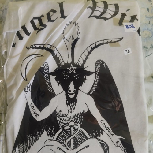 Angel Witch T-shirt XL Gildan like new, white