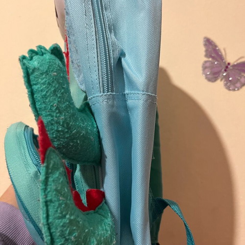 Children's dinosaur bag Tupper Ware used