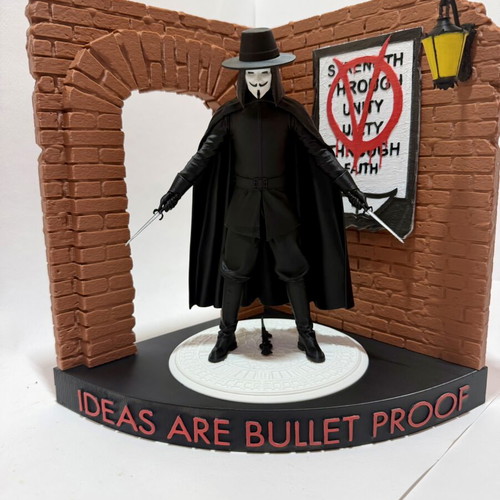 V for Vendetta diorama figure 26 cm