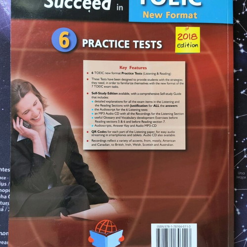 Succeed in Toeic New Format 2018 book like new