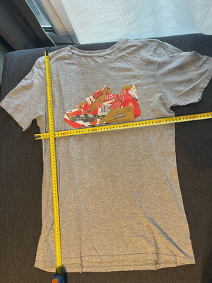 Nike T-Shirt used, size Small, gray