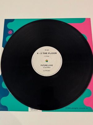 4-2 The Floor Future Love vinyl used, electronic