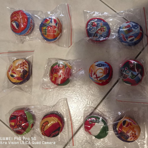 Kelloggs Coco Pops World Cup 2014 collectible set, 12 items