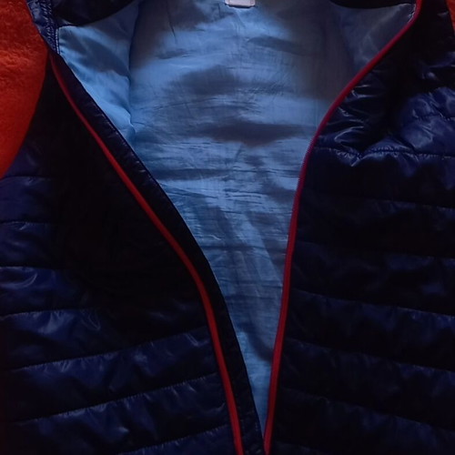 Blue vest like new, size 170 cm for 14 years old