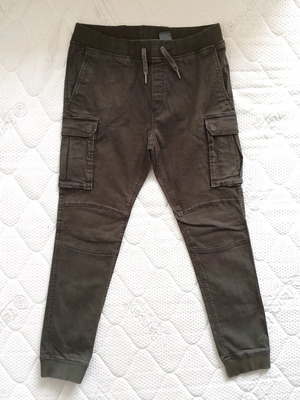 H&M Cargo pants like new, size M, dark khaki