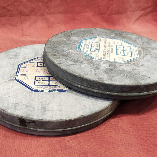 Military film reels used YENED 1975, 2 pieces