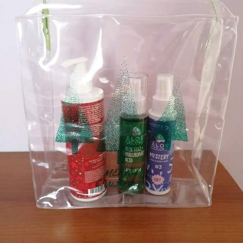 Aloe Colors set with Christmas pouch new, pack of 3 items