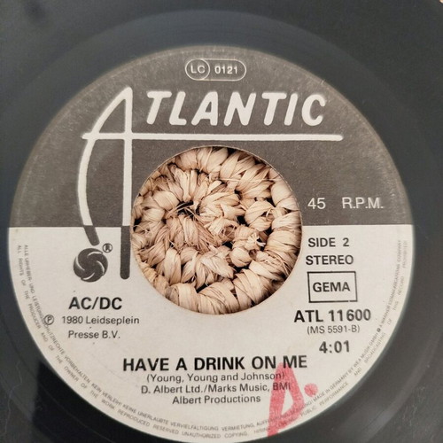 Vinyl record 45 rpm used, rock