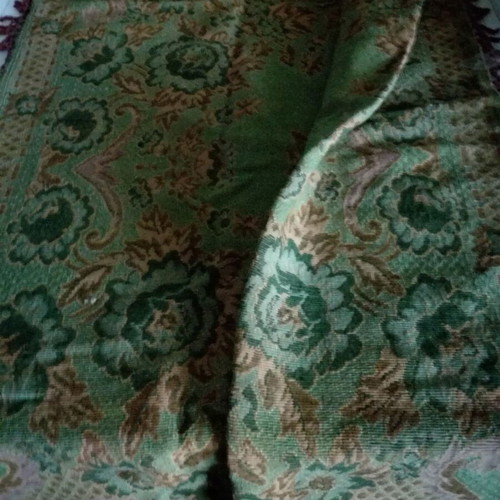 Retro quilt 50 years old new intact large size