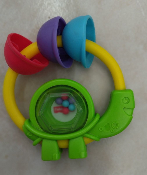 Fisher Price Μασητική Κουδουνίστρα "Turtle Clacker" από Πλαστικό