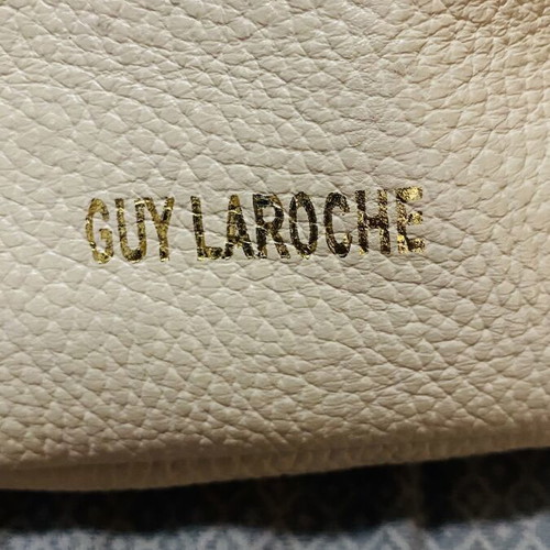 Guy Laroche belt bag new, beige leather