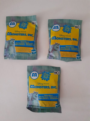 Κλειστά φακελάκια Monsters Inc. σετ 3 καινούργια