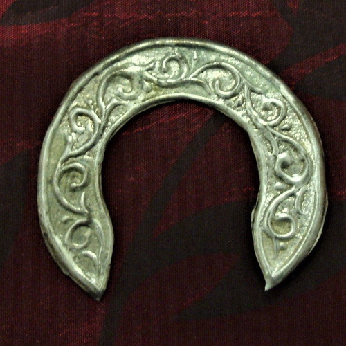 Silver old handmade photostefana tamata used, set of 3, 800/1000