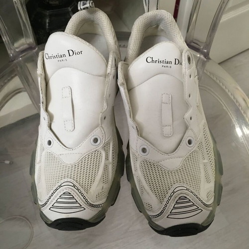 Christian Dior sneaker women size 37 like new, white