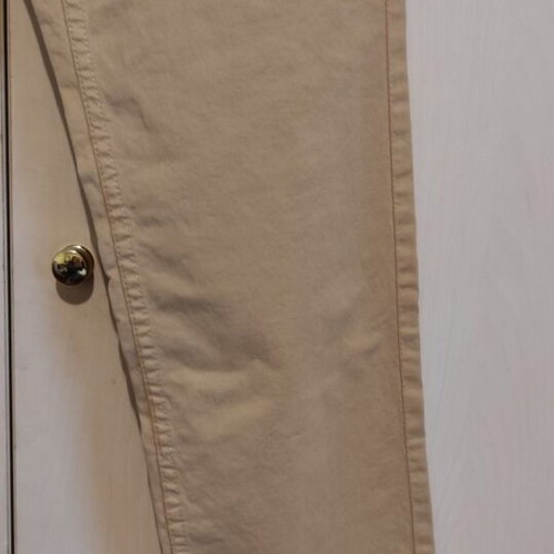 Celestino beige cotton pants new, size large