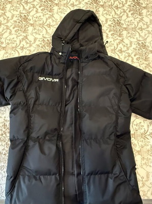 Givova Unisex jacket new, puffer, size S, black
