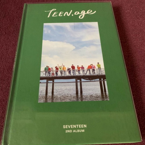 Seventeen Teen Age album used, green version