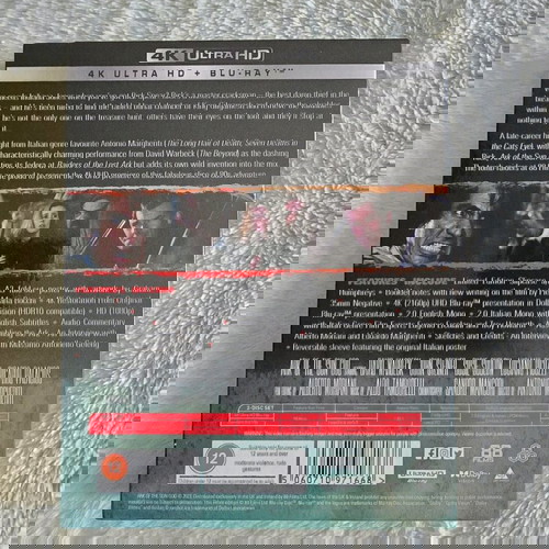 The Ark Of The Sun God 1984 4k Blu-Ray like new with English subtitles