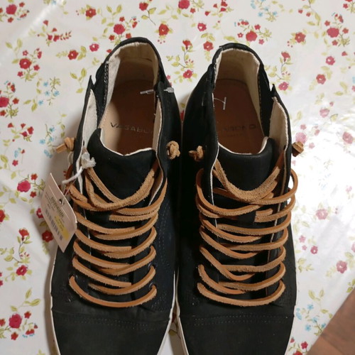 Vagabond Cortona shoes new, black nubuck, sporty, size 40
