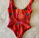 Studio 83 one-piece swimsuit used, size S, with print