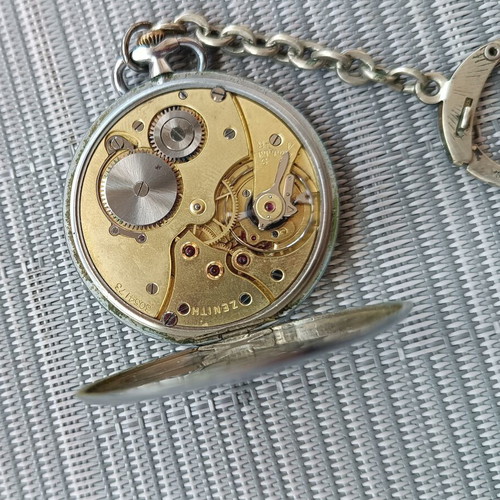 Vintage Chronomètre Zenith Pocket Watch like new, 1933-1934
