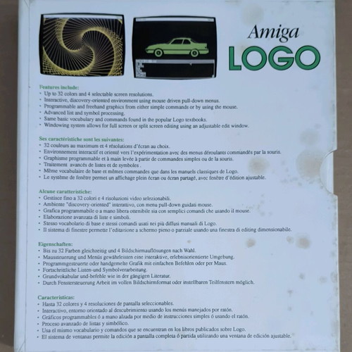 Amiga Logo used, complete in box