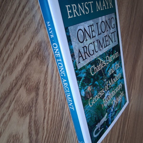 One Long Argument by Ernst Mayr, like new, English