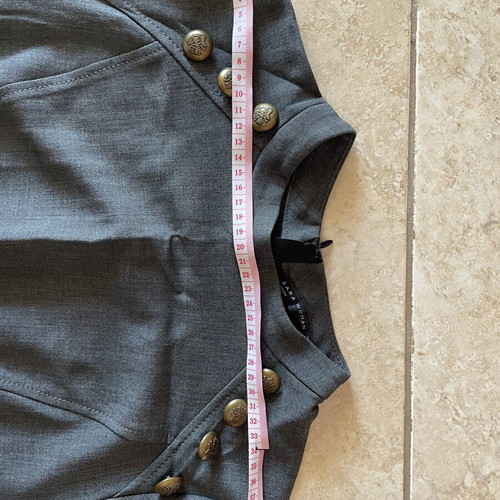 Zara midi dress, gray, size XL