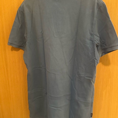 Superdry Polo shirt size XL like new, sea blue with small white defect