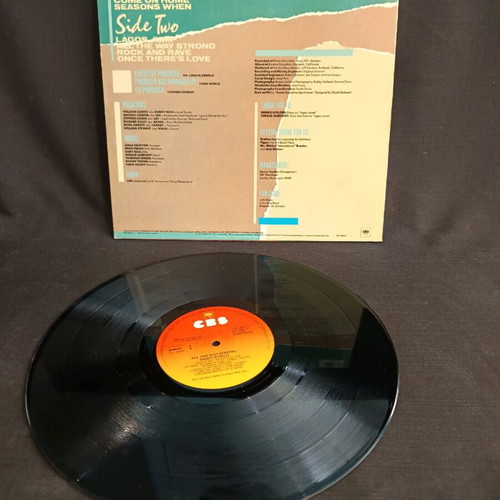 Third World All The Way Strong vinyl used, rock