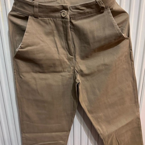 Anel women's fabric pants beige like new, size S