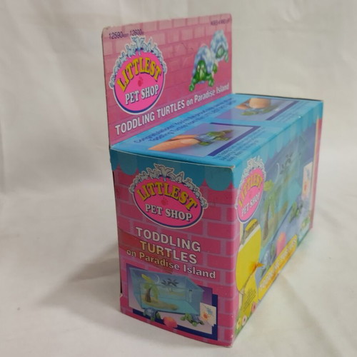 Littlest Pet Shop Toddling Turtles on Paradise Island Kenner 1992 new