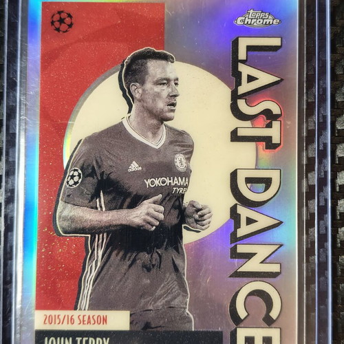 2025-26 Topps Chrome UEFA Club Competitions John Terry Last Dance Refractor Chelsea FC card