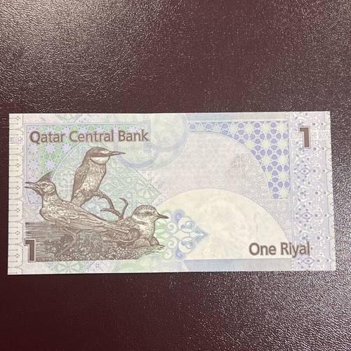 Qatar banknote 1 riyal uncirculated new