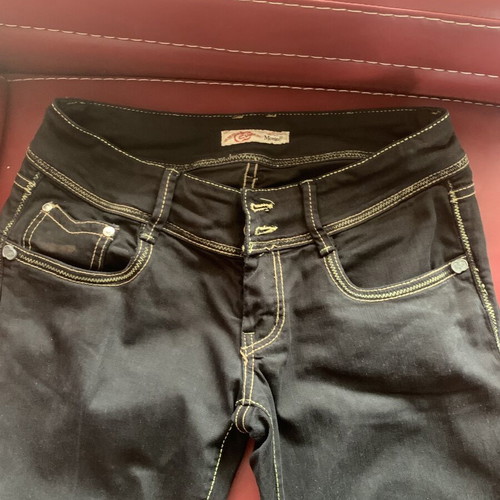 Eva Moritz Jean pants black size M used