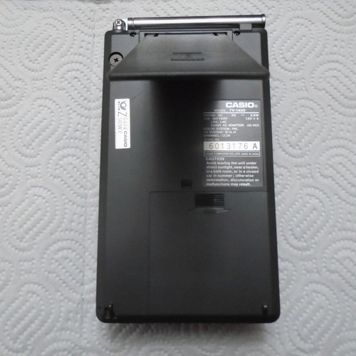 Casio TV-1400 LCD Pocket Color Television new